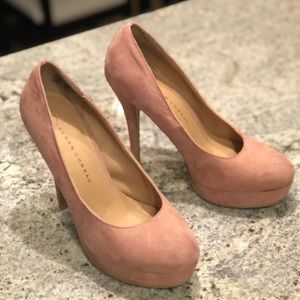 Lauren Conrad blush heels - great condition!